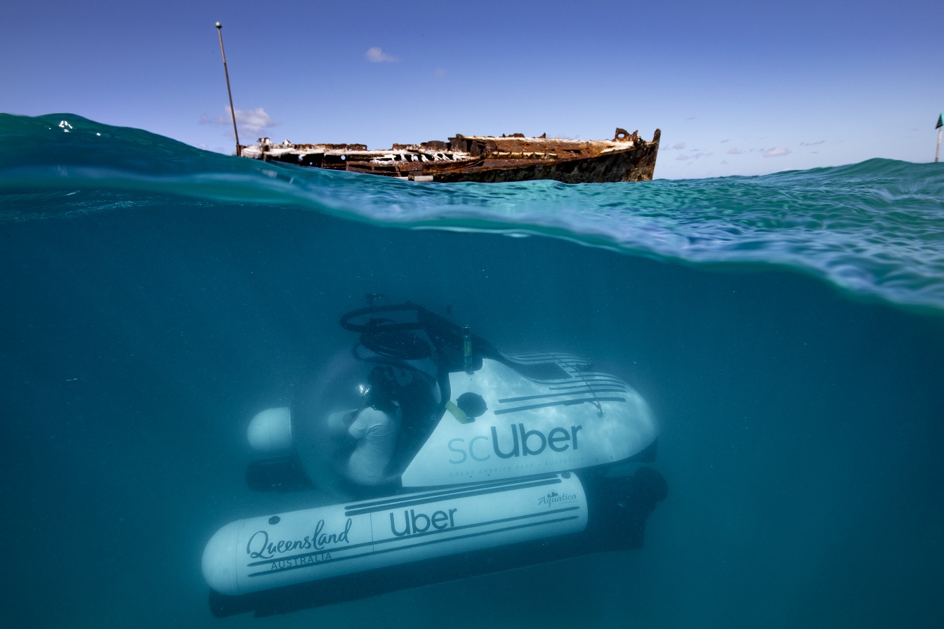 Arriva l'Uber del mare: un sottomarino per esplorare la Grande Barriera Corallina