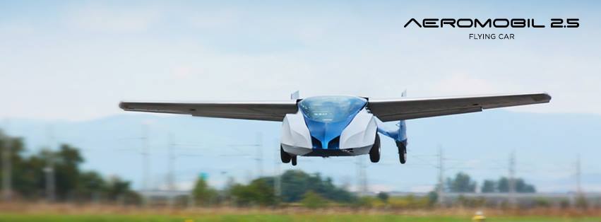 Aeromobil 2.5: In futuro viaggeremo su auto volanti