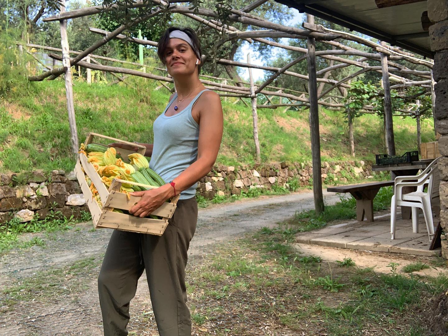 Dalla Bocconi all'impresa agricola: «Prima le zucchine le regalavo, ora le vendo»