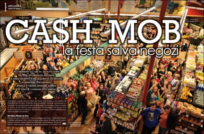Cash mob: come salvare un negozio dal fallimento