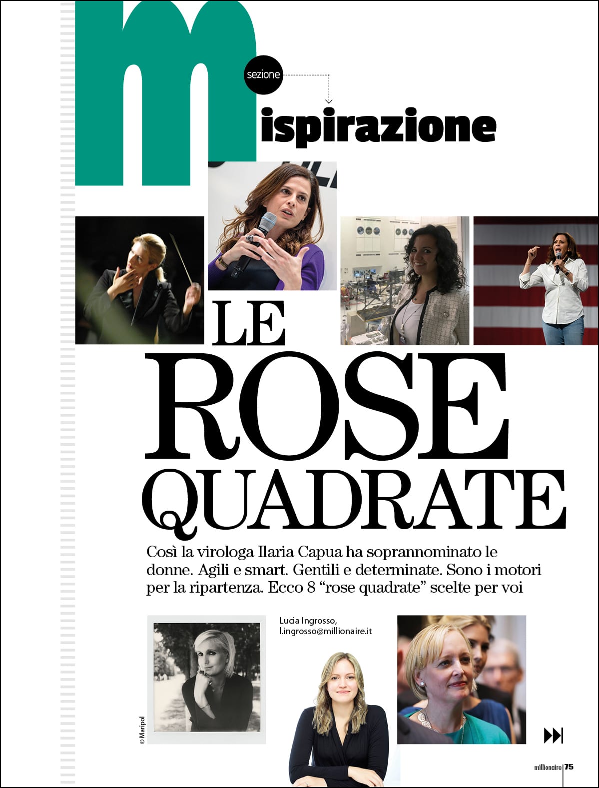 Manager, creative, scienziate: super donne per la ripartenza