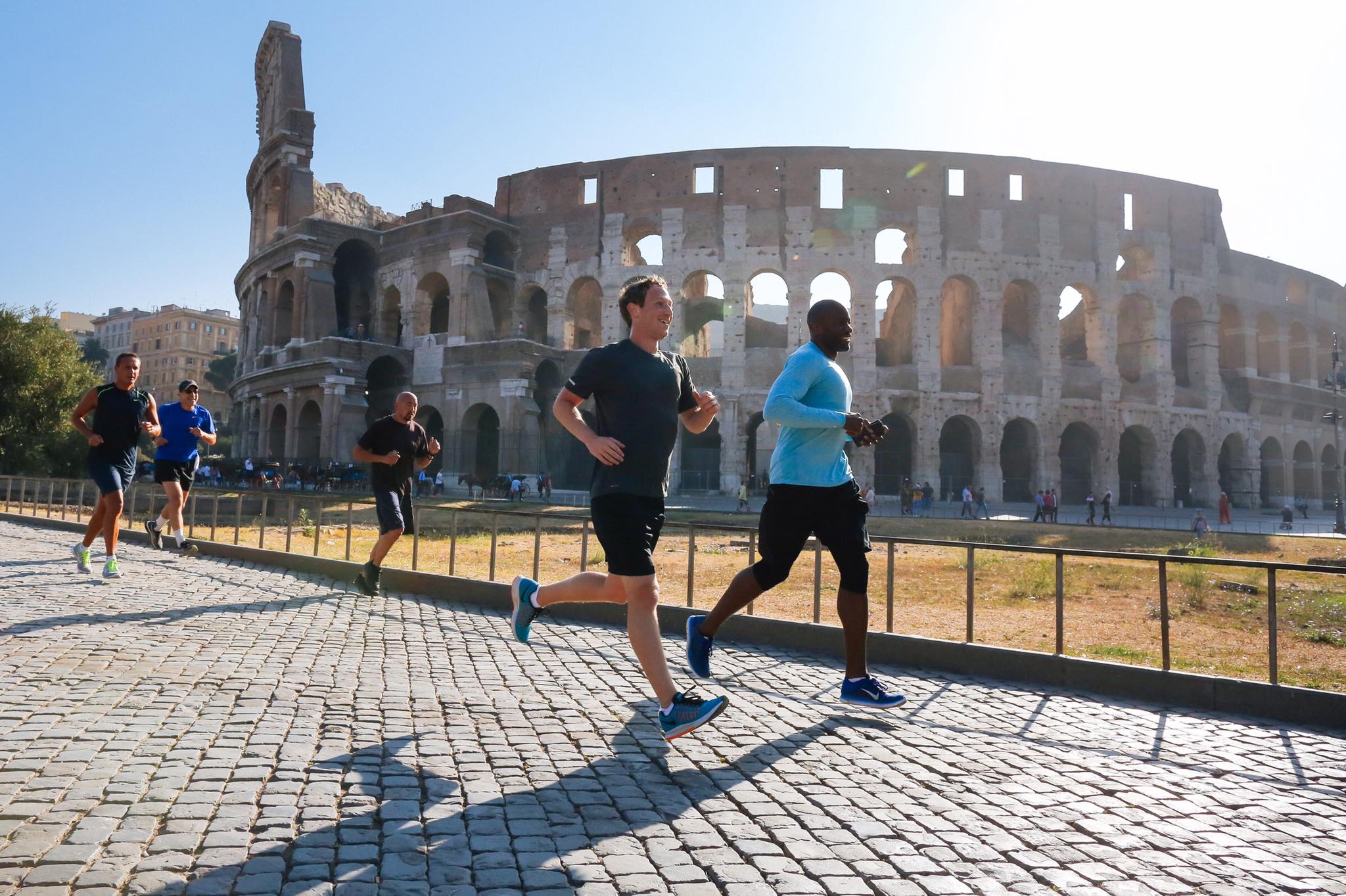 Mark Zuckerberg, Ceo di Facebook, è in Italia