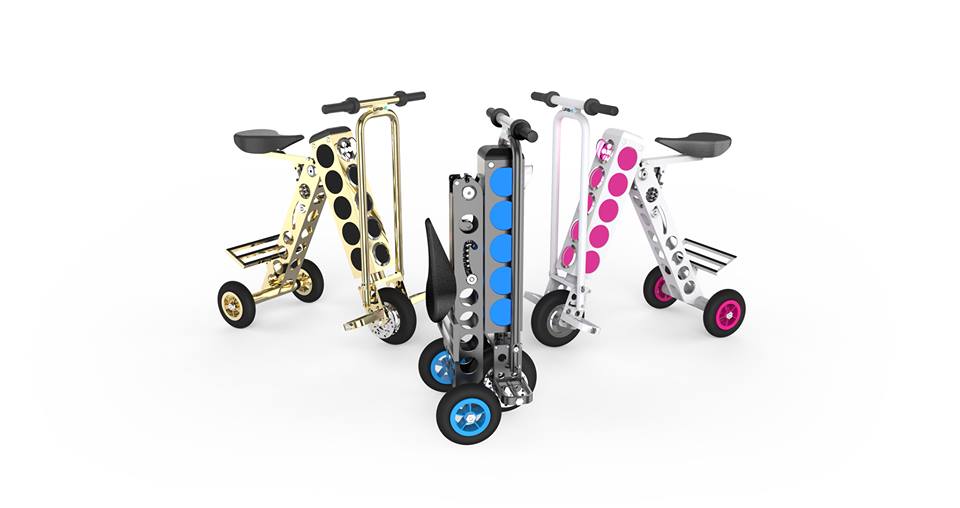 URB-E, lo scooter elettrico che trasporti come un bagaglio