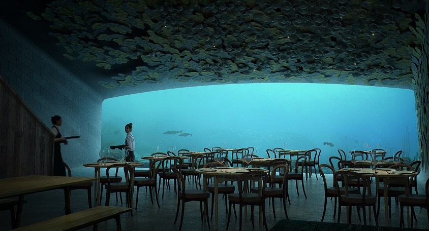 Aprirà in Norvegia il primo ristorante sottomarino d'Europa