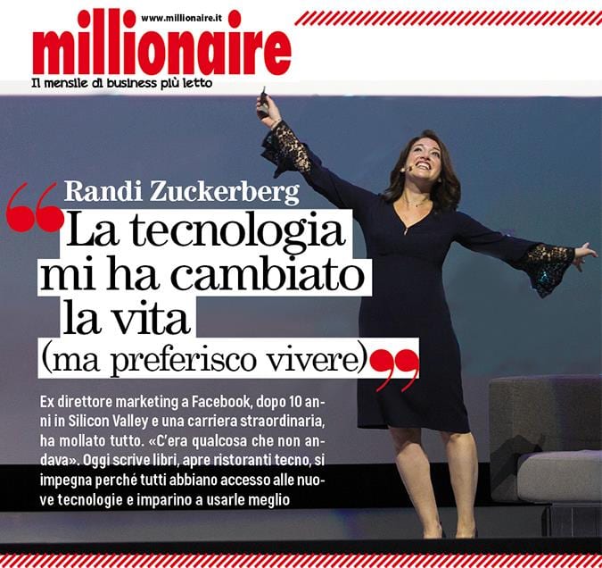 La storia di Randi Zuckerberg (sorella di Mark) a Radio Monte Carlo