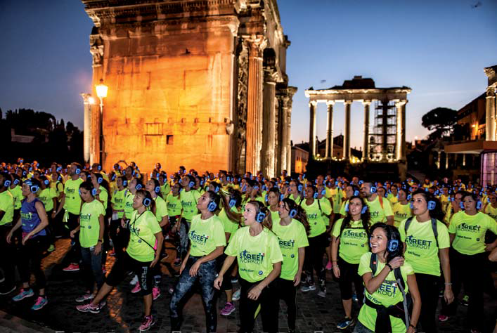 "Ti porto a fare fitness tra i monumenti"