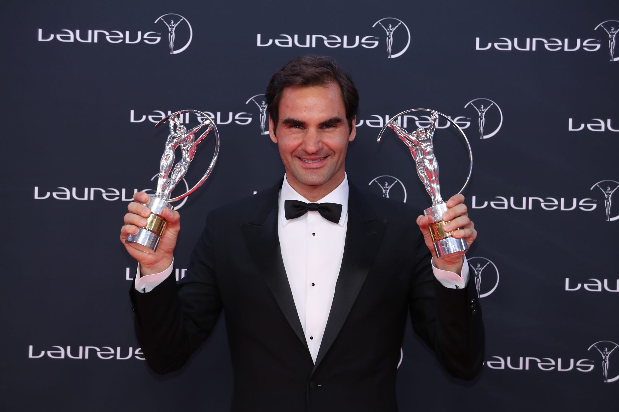 Il tennista Roger Federer vince il premio "Sportivo dell'anno"