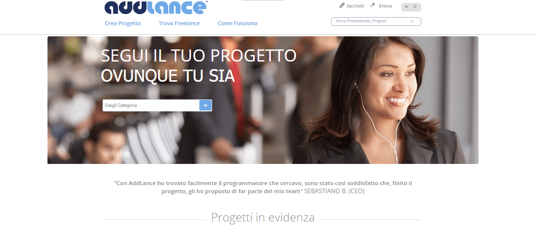 Nasce AddLance, il primo sito italiano che dà lavoro ai freelance