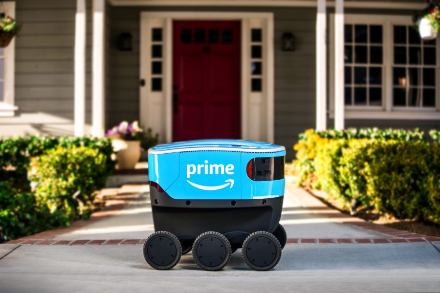 Amazon sperimenta le consegne a domicilio con i robot