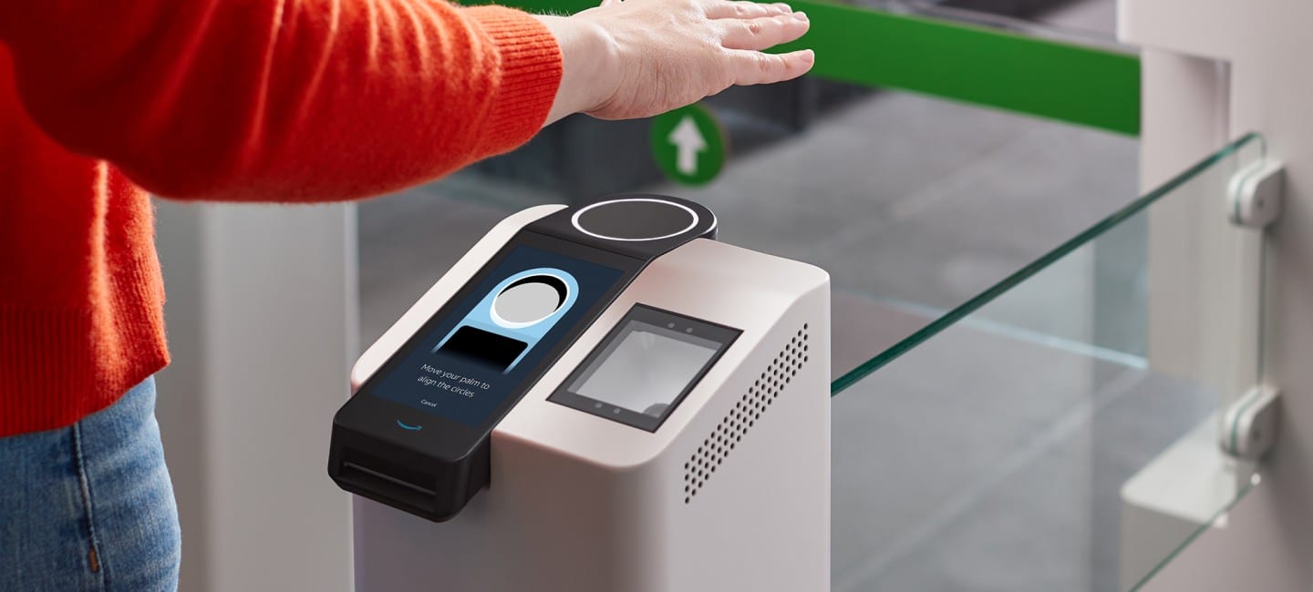 Amazon: per pagare basterà usare il palmo della mano