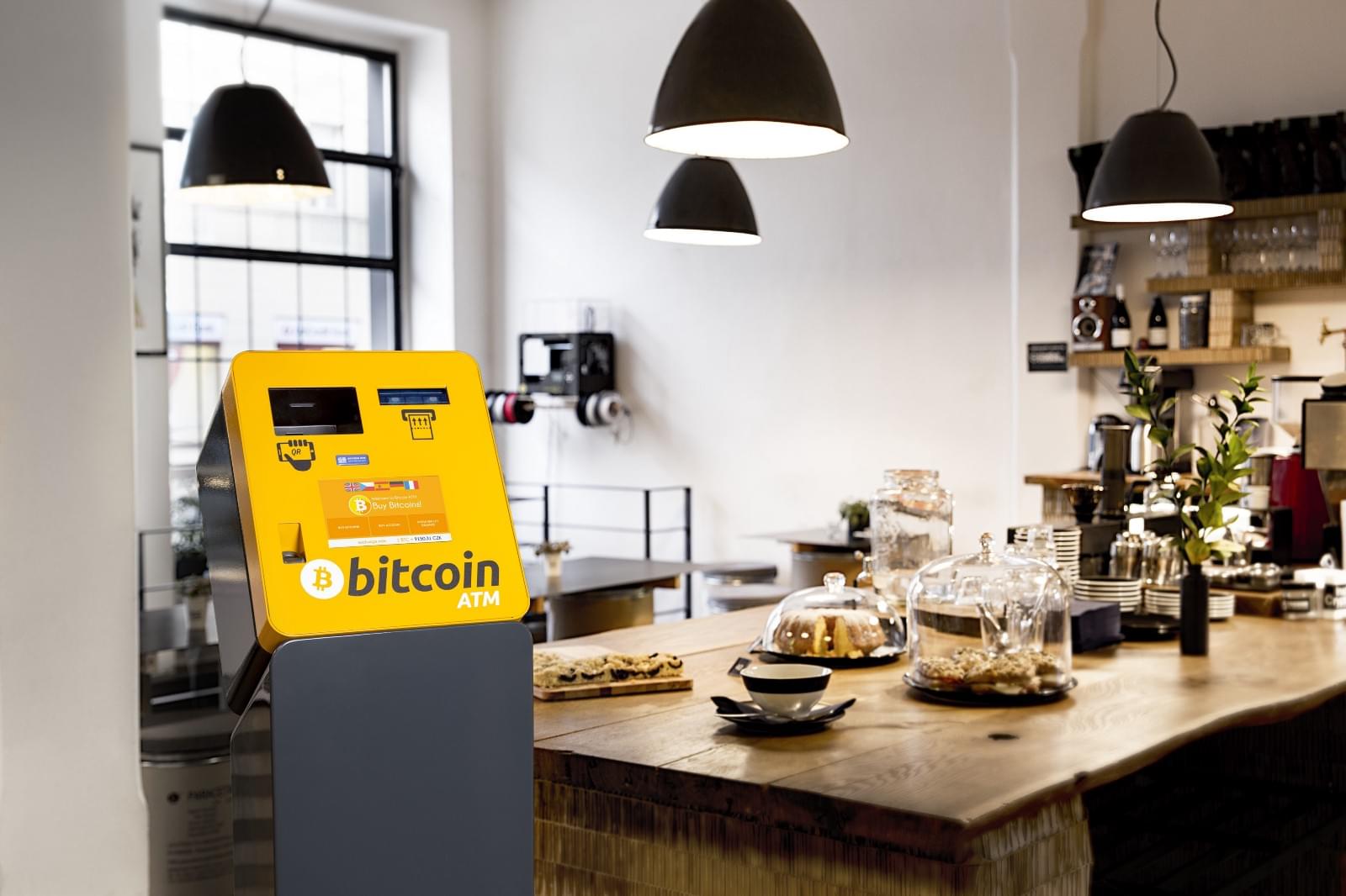 Porto in Italia i bancomat per bitcoin