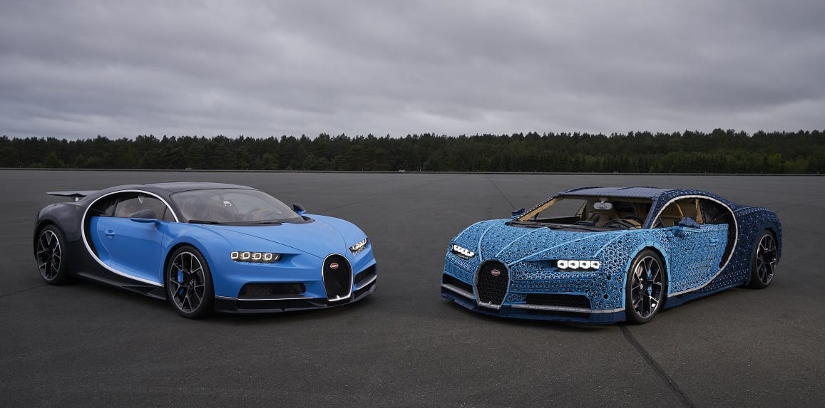 Ecco la Bugatti di mattoncini Lego che funziona davvero