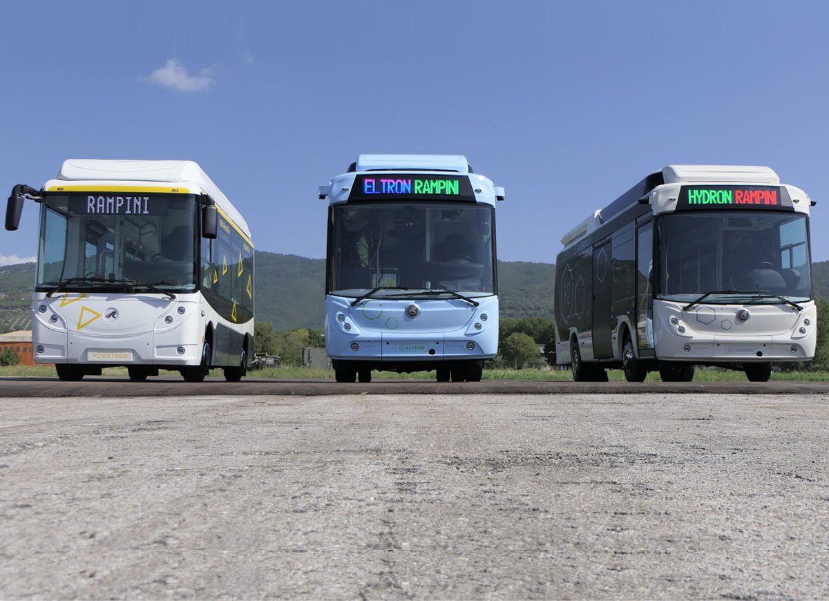 Primo autobus 100% Made in Italy a zero emissioni