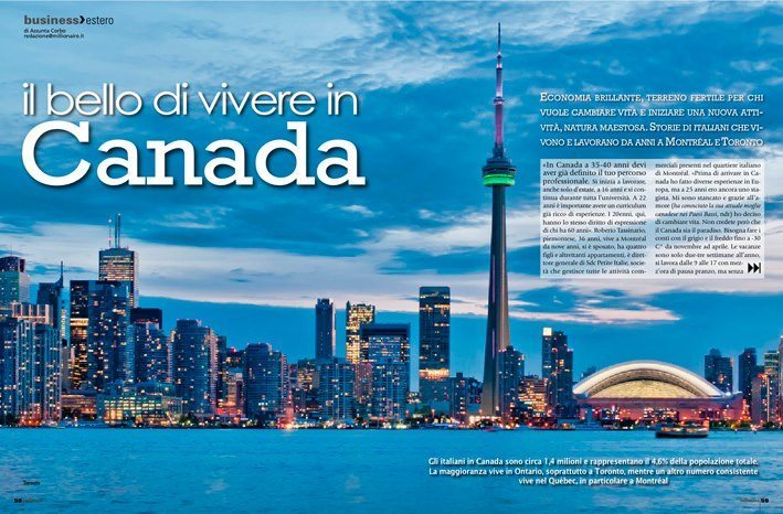 Canada: nuova frontiera