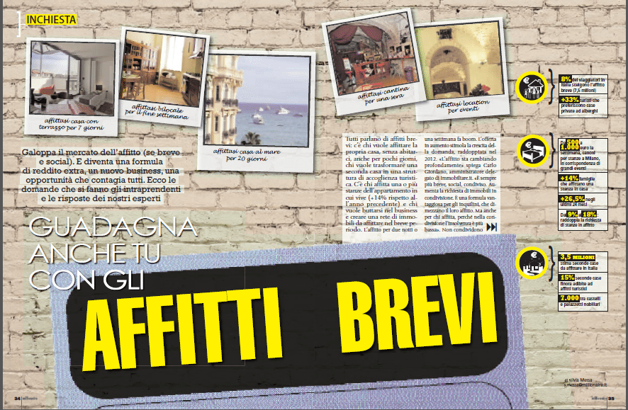 Affitti brevi: è boom!