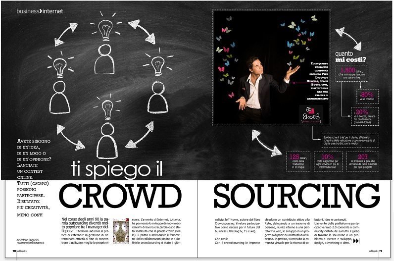 Crowdsourcing: quando una folla lavora per te