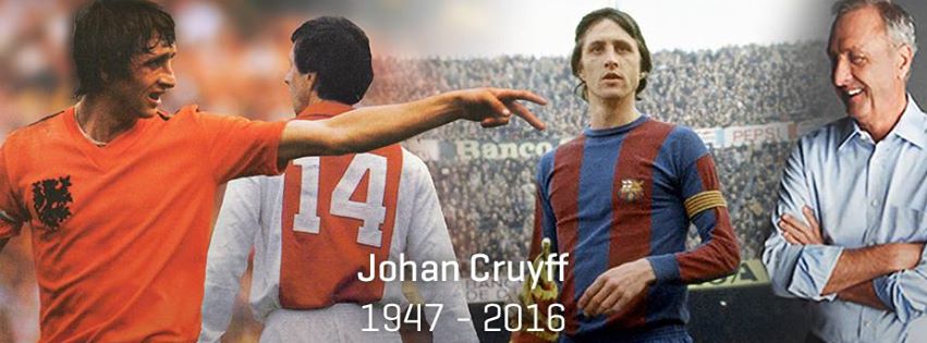 Scompare Johan Cruyff, il profeta del calcio