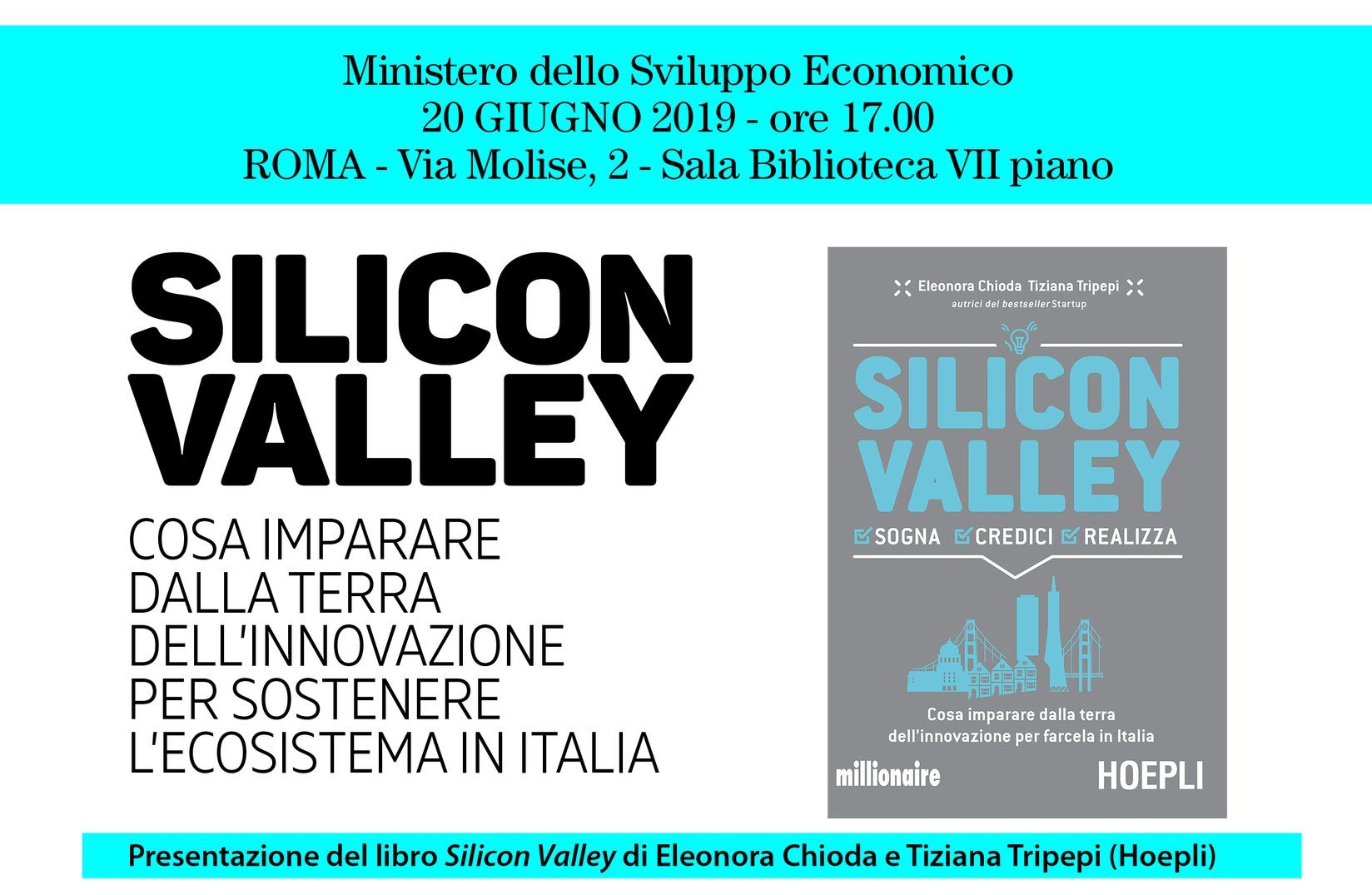 "Silicon Valley: cosa possiamo imparare dalla terra dell'innovazione". Ne parliamo al Mise