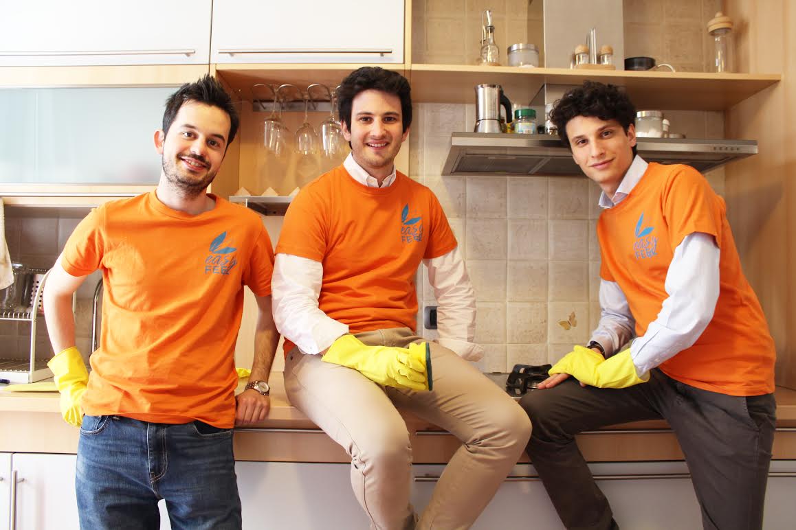 Tre giovani si mettono in proprio con la startup delle pulizie