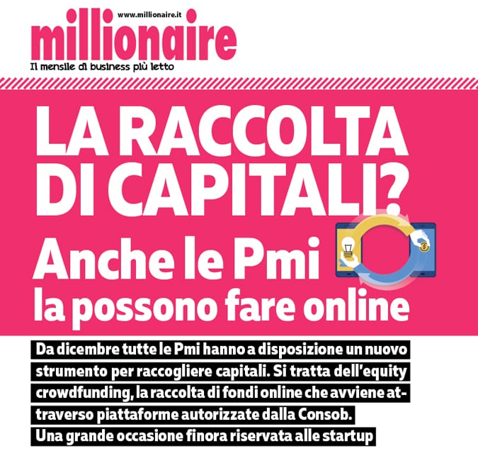 L'equity crowdfunding si apre a tutte le Pmi