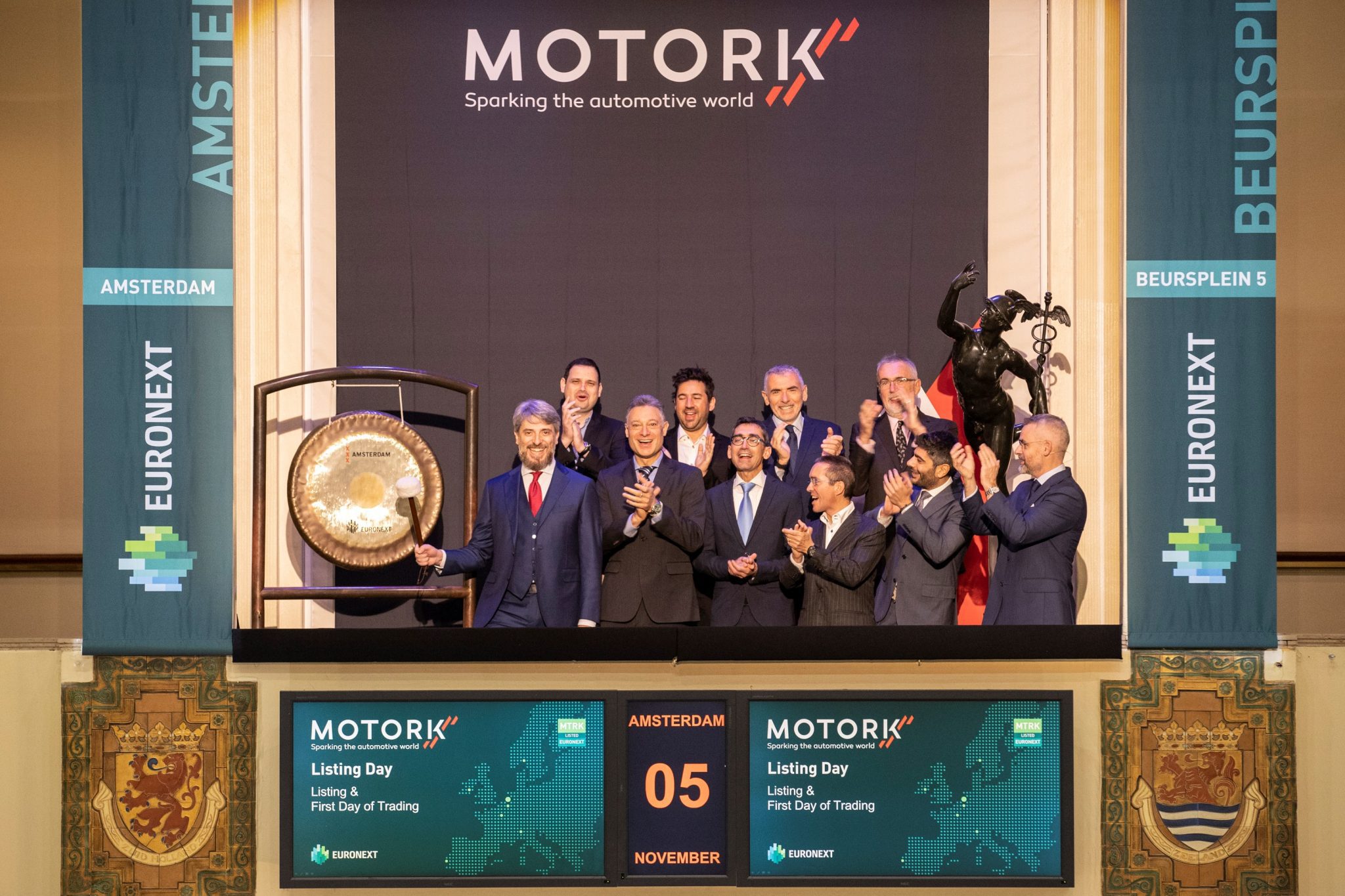 L'italiana MotorK si quota ad Amsterdam