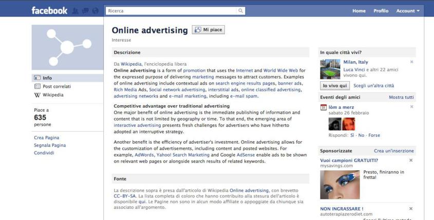 Promuoversi con Facebook Ads