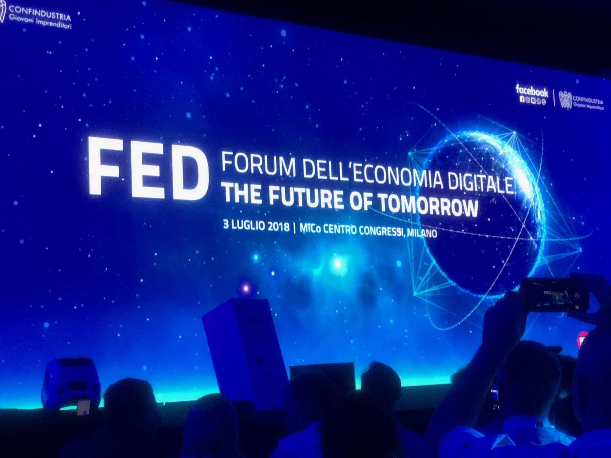 FED 2018 «Non abbiate paura della tecnologia, sperimentate, fate errori»