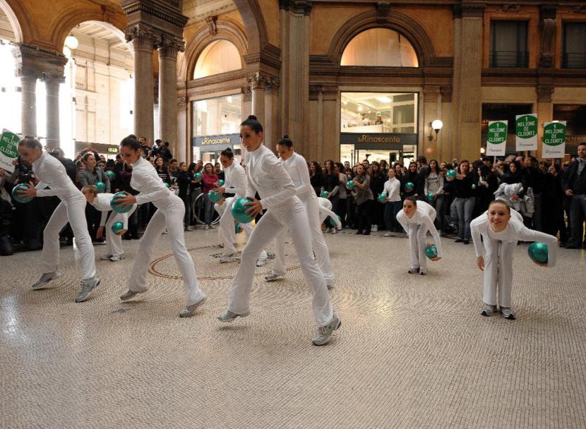 Il flash mob conquista le aziende
