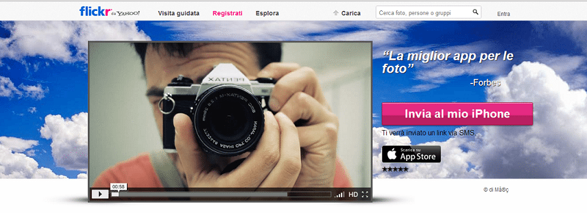 Flickr: un successo nato da zero