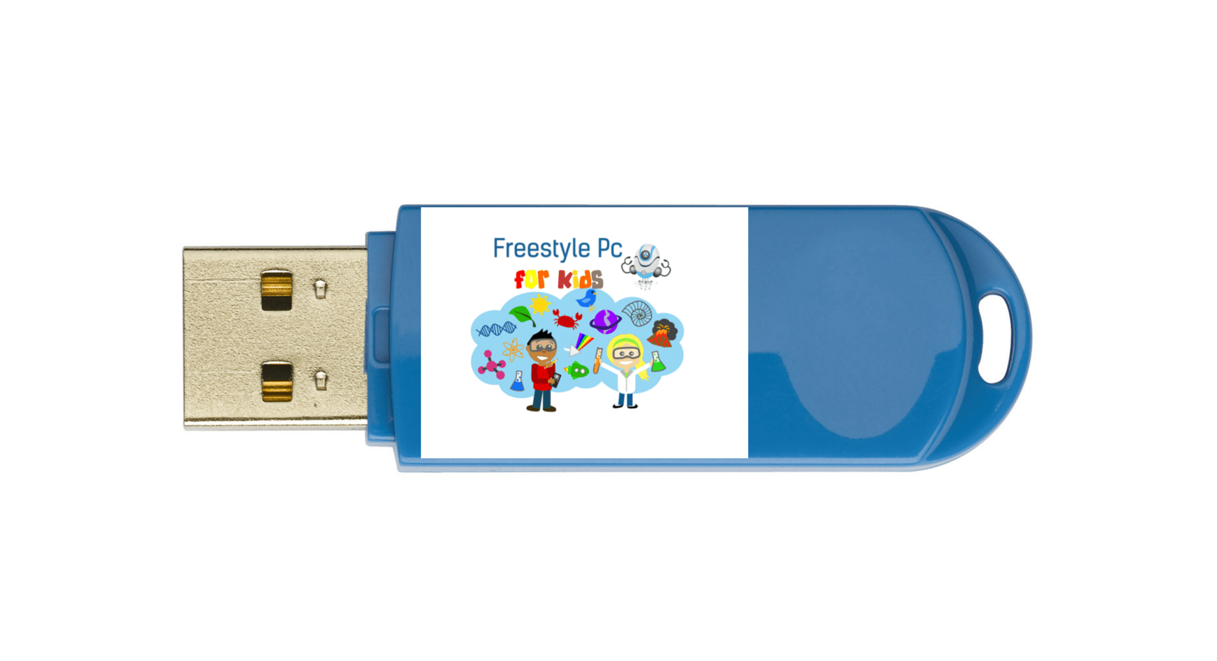 Stefano, 26 anni, crea pc per bambini con una chiavetta Usb