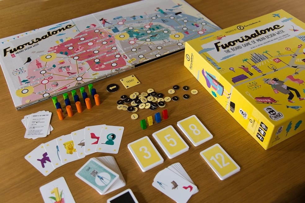 Il Fuorisalone di Milano diventa un gioco da tavolo, tra eventi e oggetti di design
