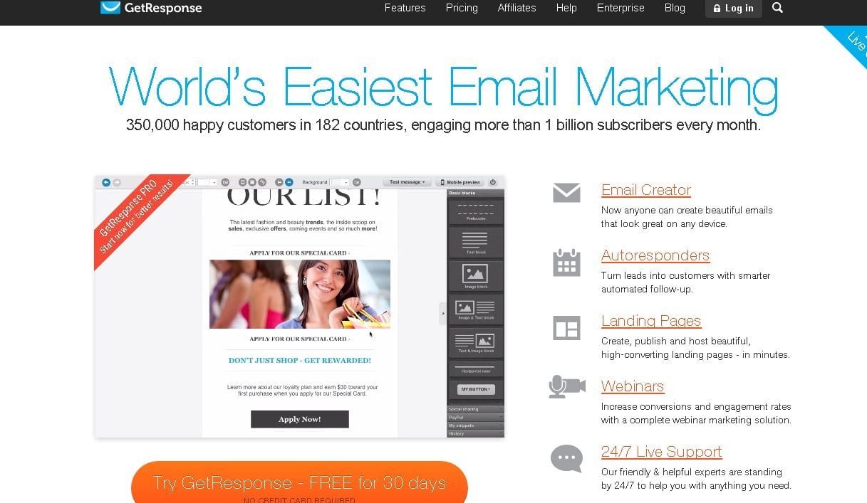 Email marketing. Cos’è Getresponse e perché non potrai più farne a meno