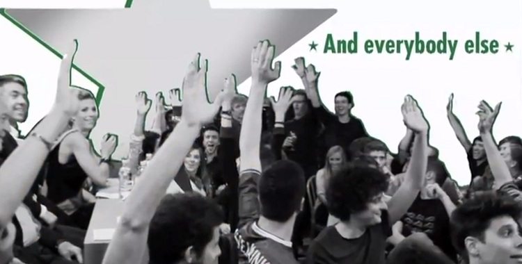 Heineken, la pubblicità è una partita “truccata”