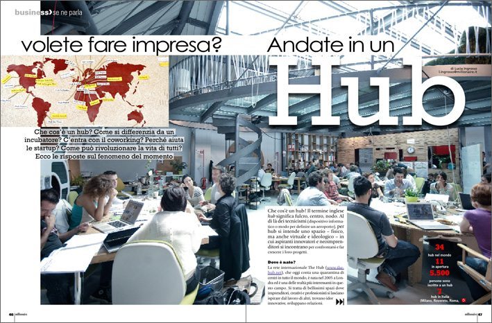 Idee super? Cercale in un hub!