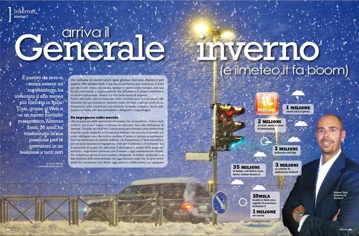 “Ilmeteo.it”: storia di un sogno diventato realtà