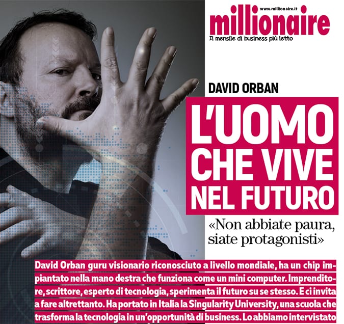 David Orban, l’uomo che vive nel futuro (ne parliamo su Radio Monte Carlo)
