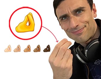 Il tipico gesto italiano "Ma che vuò?" tra le emoticon del 2020