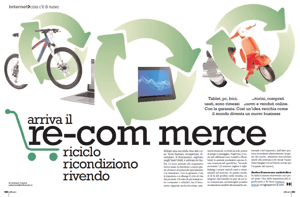 Ricicla il tuo business: scegli il re-commerce!