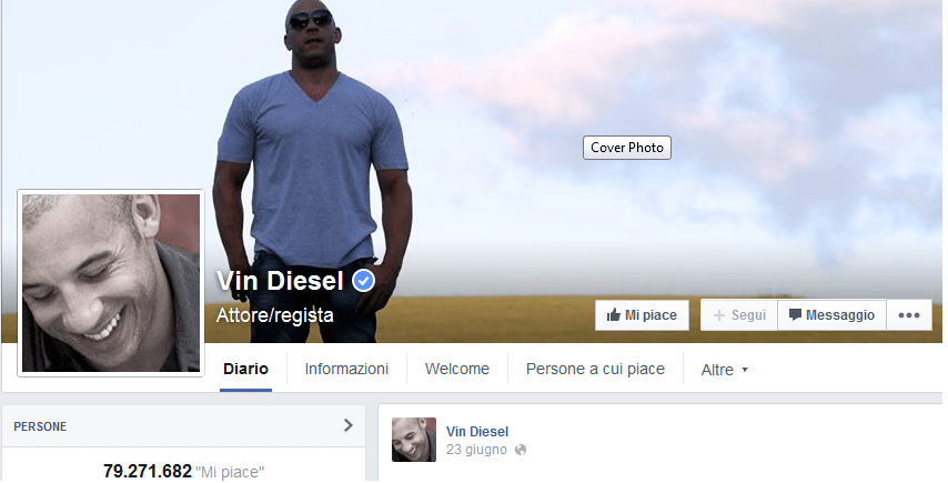 5 lezioni sui social da Vin Diesel, attore da 80milioni di fan