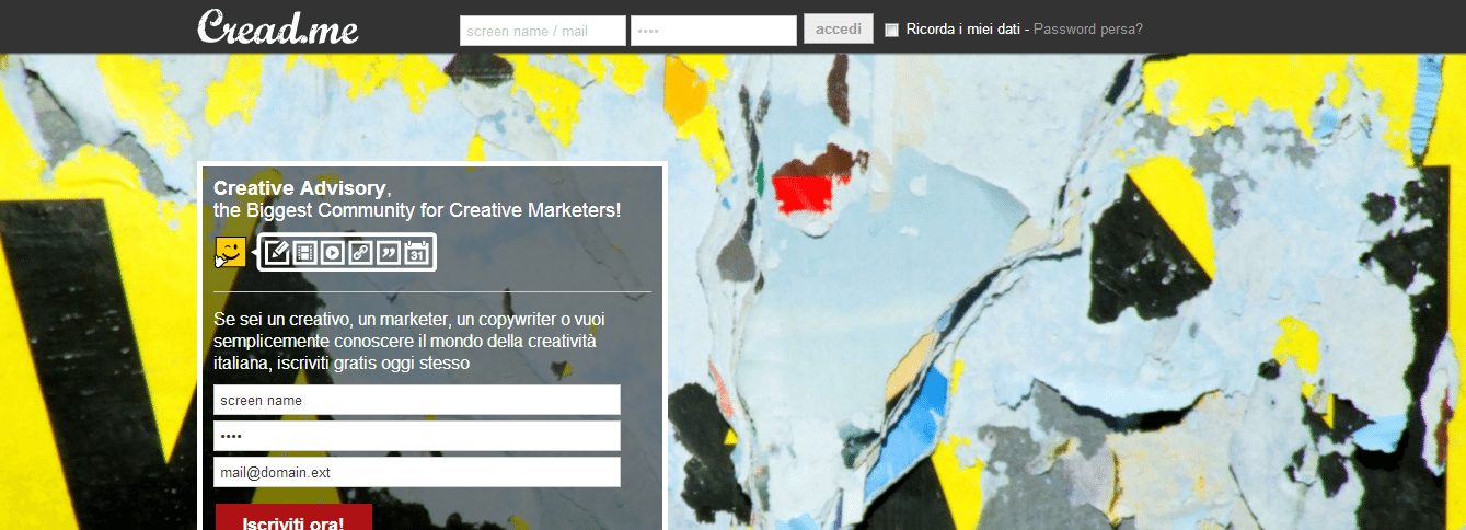 Cread.me, la community che offre lavoro ai creativi