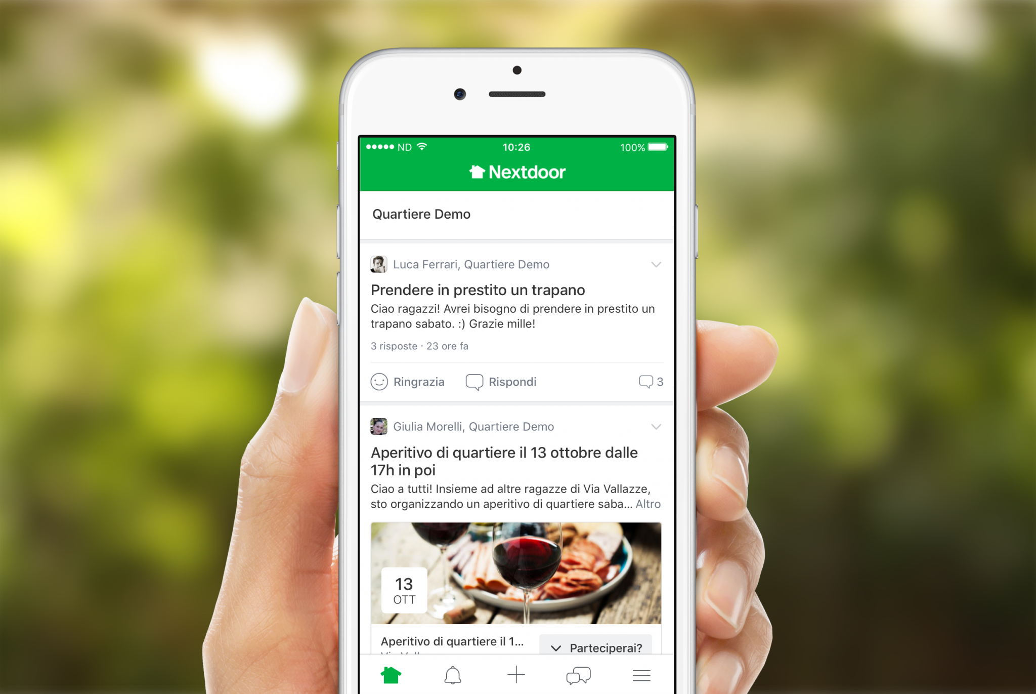 Nextdoor, arriva in Italia il social network di quartiere