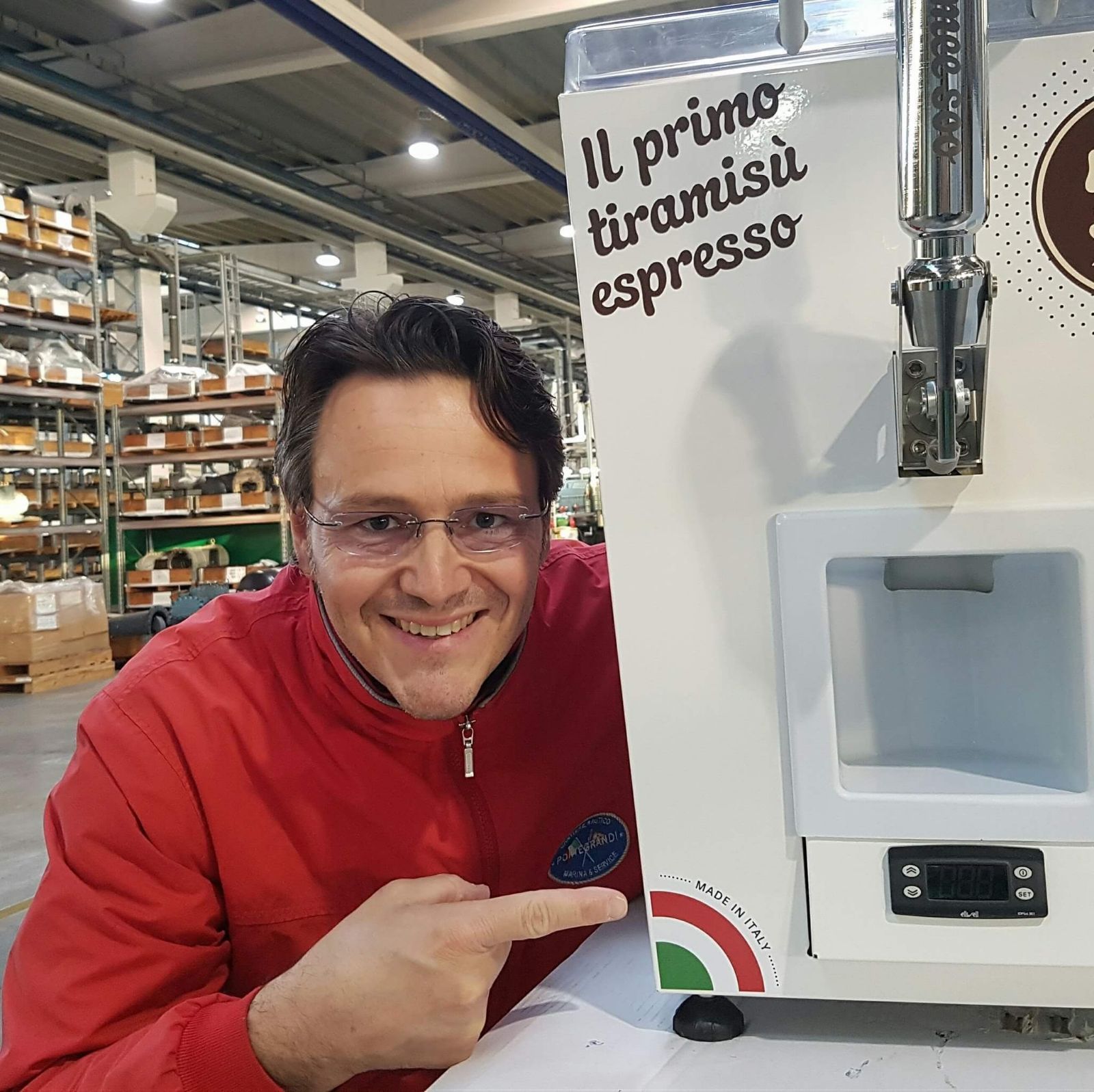 Crea la macchina per il tiramisù espresso che piace all'estero