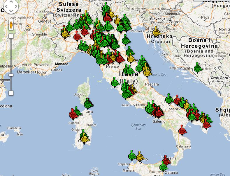 Un’app contro le barriere architettoniche