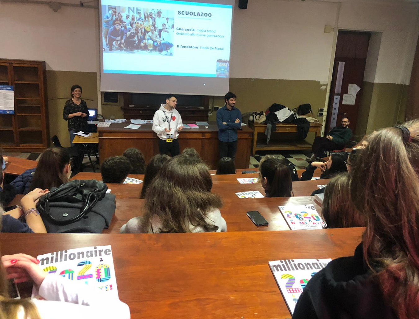 Che cosa farò da grande? Millionaire va al liceo classico Parini