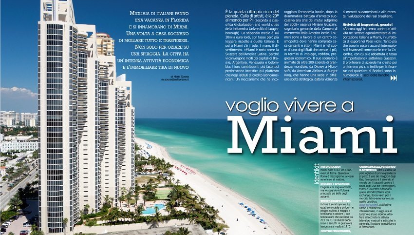 Miami, un posto al sole anche per il business