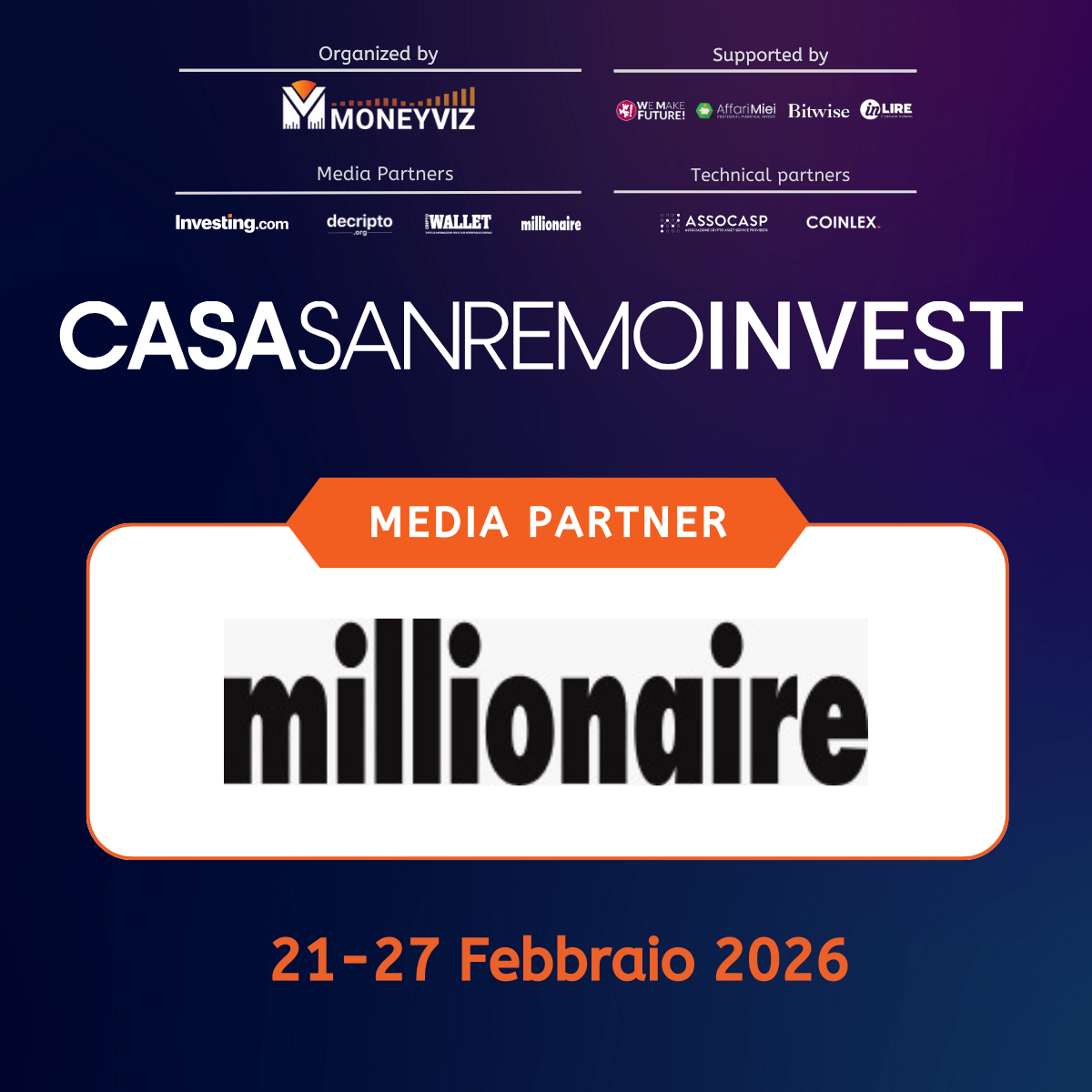 Il ritorno di Millionaire dal palco di Casa Sanremo