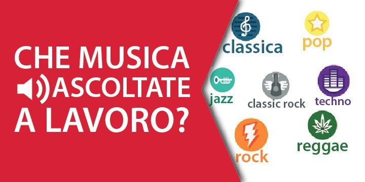 Pop, rock o metal: ecco la musica da ascoltare al lavoro
