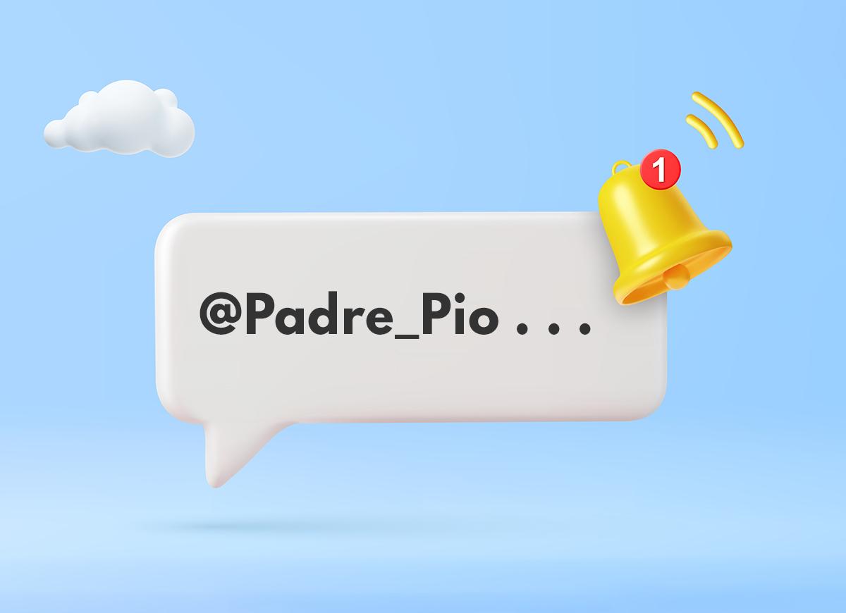 Ho chattato con Padre Pio
