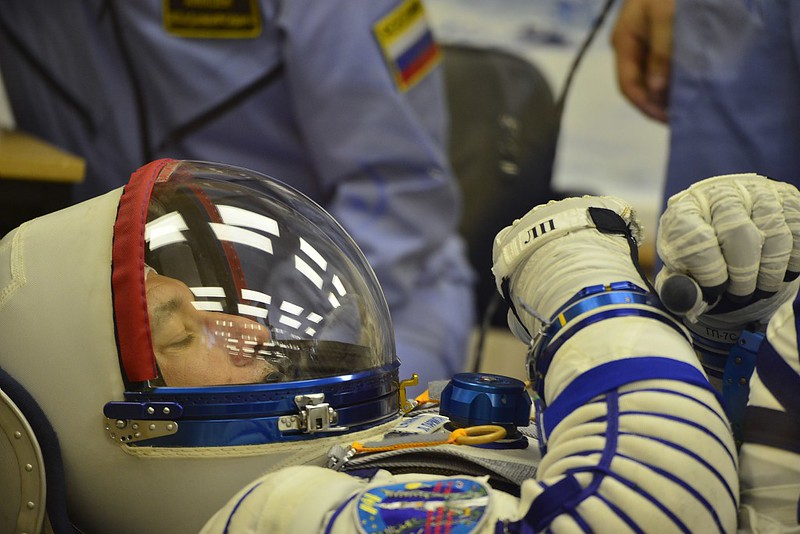 L'astronauta Luca Parmitano è tornato sulla Terra