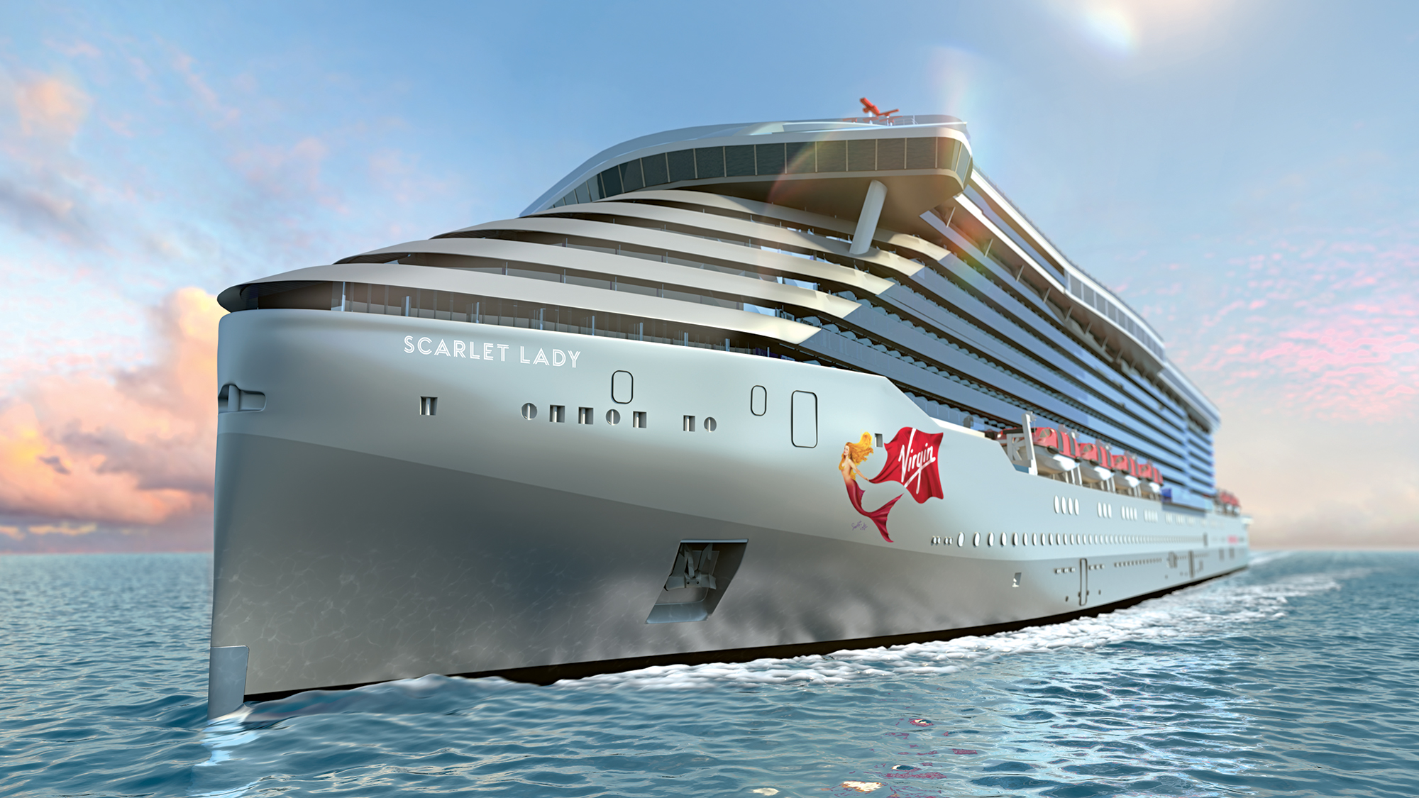Scarlet Lady, pronta la prima nave da crociera Virgin (solo per adulti) costruita in Italia